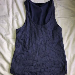 Pretty purple top with lace